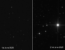 GOTO image of the location of Nova Lupi 2025 before and after explosion